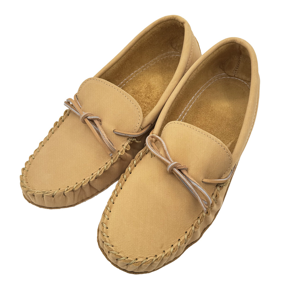 mens shearling moccasins