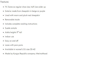 Women's Sheepskin Wren Bootie Slippers