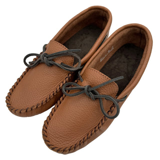 Men's Soft Sole Leather Moccasin Slippers