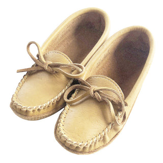 Women's Limited Edition Moosehide Earthing Moccasins