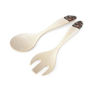 Indigenous Art Bamboo Servers