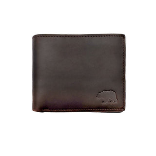 'The Brown Bear' Leather Wallet