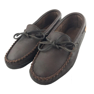 Men's Earthing Fudge Moose Hide Moccasin Shoes