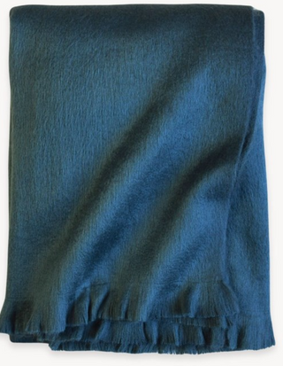 Alpaca Blend Whale Blanket/Throw