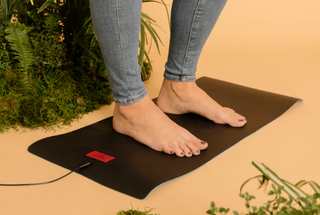 Earthing Grey Desk Mat