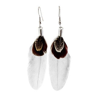 Follow Your Arrow Indigenous Feather Earrings