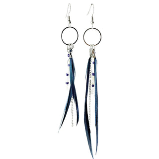 Follow Your Arrow Indigenous Feather Earrings