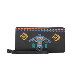 Embroidered Fringe Collection Wallet