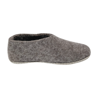 Low Rise Final Clearance Felted Wool Ankle Slippers
