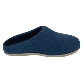 Unisex Natural Felt Slip-On Slippers