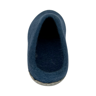 Unisex Natural Felt Slip-On Slippers