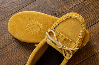 Women's Soft Sole Suede Fringed Moccasins