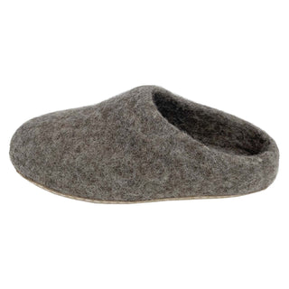 Unisex Natural Felt Slip-On Slippers