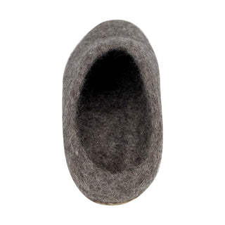 Unisex Natural Felt Slip-On Slippers