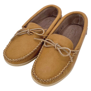 Men's Earthing Moose Hide Leather Moccasin Shoes