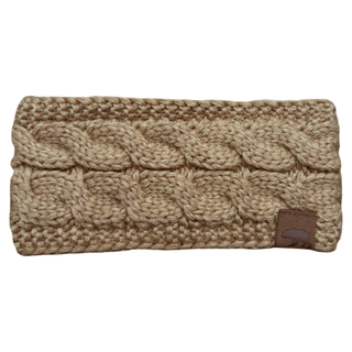'The Brown Bear' Knit Ear Warmer Headband