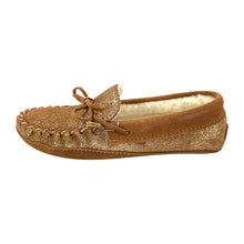 Women's Lined Shimmering Slippers
