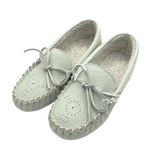 Women's Berber Lined Leather Moccasins (Final Clearance)