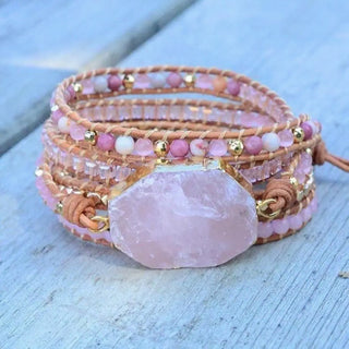 Semi-Precious Stones Wrap Bracelets