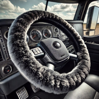 Sheepskin Steering Wheel Cover
