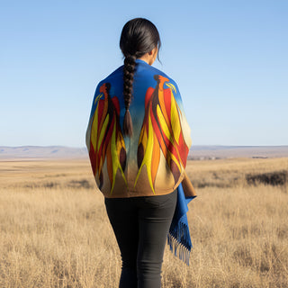 Maxine Noel Walk Beyond Art Print Shawl
