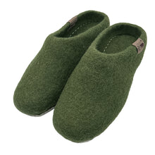 Unisex Natural Felt Slip-On Slippers