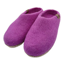 Unisex Natural Felt Slip-On Slippers