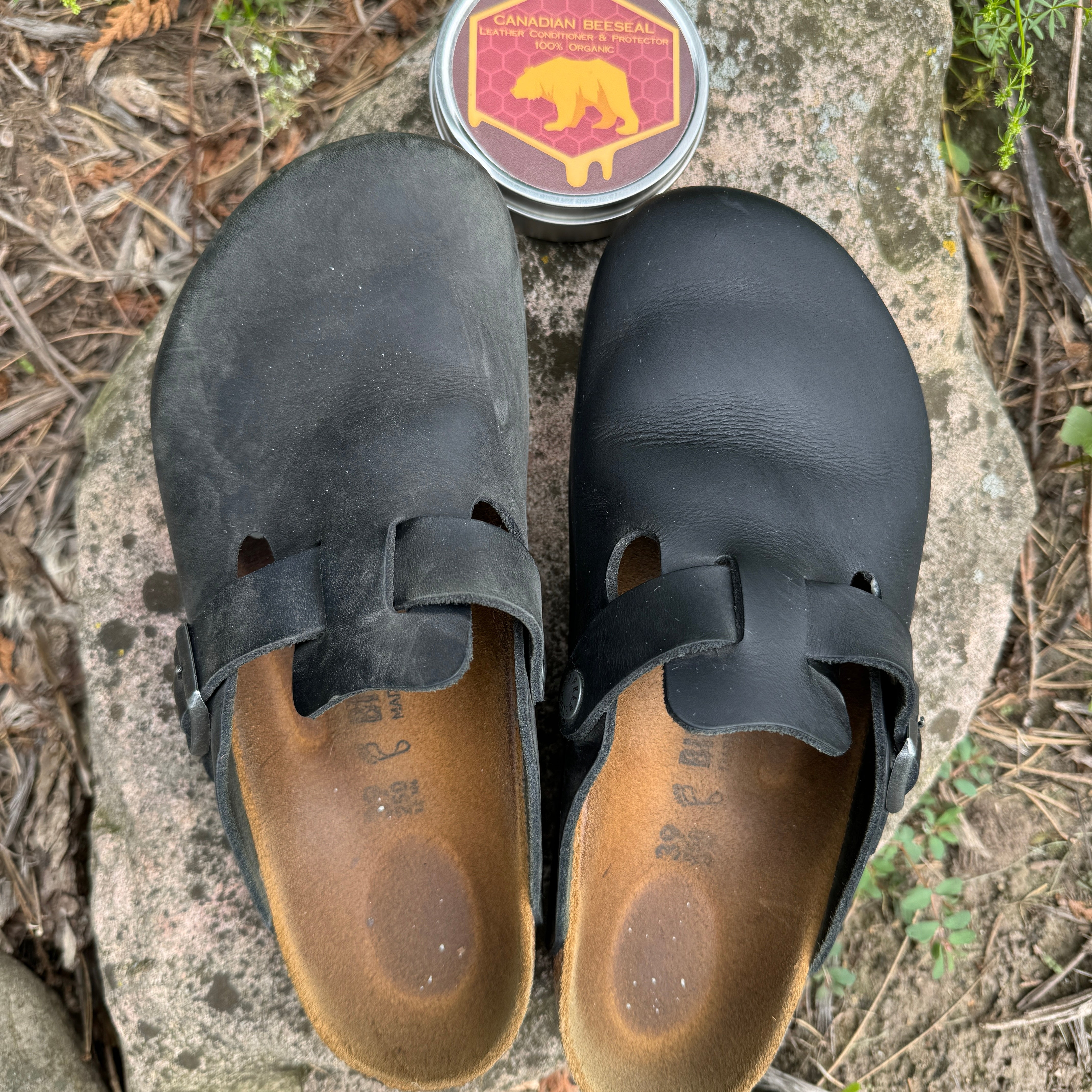 The Brown Bear Canadian Beeseal Leather Conditioner & Protector Moccasins Canada The Brown Bear Canadian Beeseal Leather Conditioner & Protector Moccasins Canada