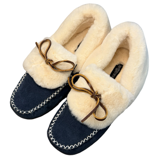 Lynette Women's Lined Suede Slippers, on FINAL CLEARANCE