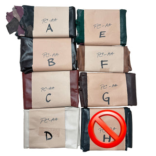 Surprise Small Bundles of Crafting Leather Assorted colours