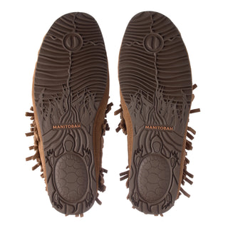 Women's Suede Dancer Ankle Moccasin Boots V2