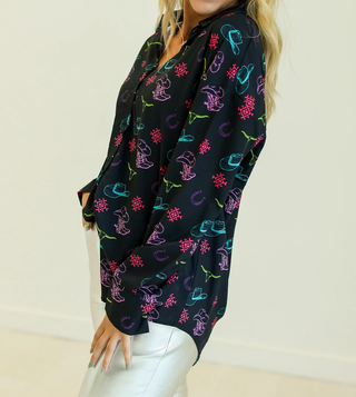 Women's Western Elements Button-Up Top CLEARANCE