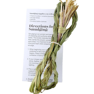 Sweetgrass Smudge Braid