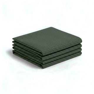 Forest Green Cotton Fitted Grounding Sheets