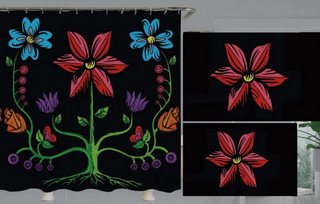 Indigenous Art Bathroom Set (Final Clearance)