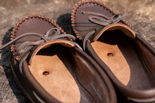 Men's Earthing Moccasin Shoes Fudge Moose Hide