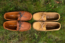 Men's Earthing Wide Moccasins Leather