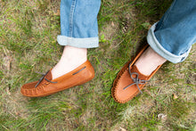Men's Earthing Wide Moccasins Leather