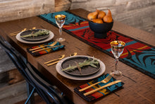 Indigenous Art Table Runner & 4 Napkins Sets