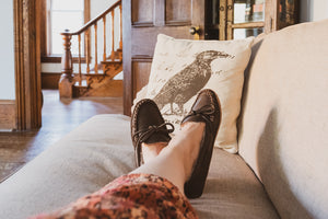 Women's Sheepskin Lined Moccasins