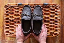 Men's Soft Sole Double Deerskin Leather Moccasins