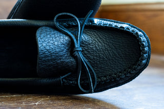 Men's Moose Hide Leather Moccasins
