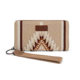 Southwestern Knitted Wallet Wristlet