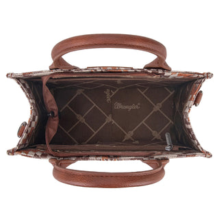 Wrangler Southwestern Print Small Canvas Tote