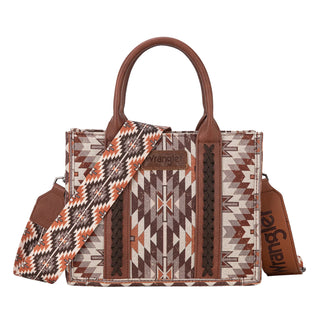 Wrangler Southwestern Print Small Canvas Tote