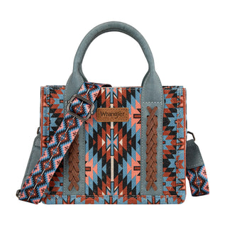 Wrangler Southwestern Print Small Canvas Tote (Mini)