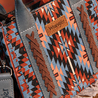 Wrangler Southwestern Print Small Canvas Tote (Mini)