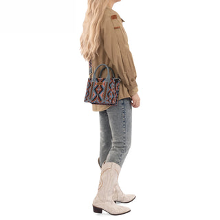 Wrangler Southwestern Print Small Canvas Tote (Mini)