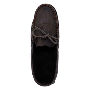 Men's Buffalo Wide Leather Moccasins