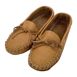 Women's Cork FINAL CLEARANCE Wide Leather Moccasins (7, 8, 9 only)